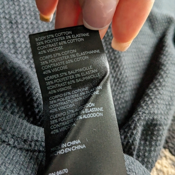 Anthropologie We the Free Top Mikah Layering Cuff Black Combo XS - Picture 9 of 9